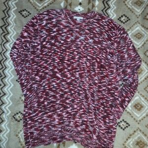 Woman Within Crewneck Chenille Sweater Size M